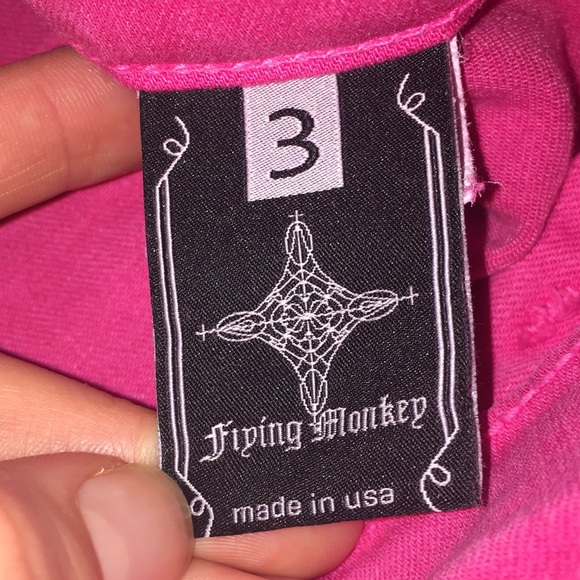 Pink Flying Monkey Jeans - Picture 5 of 5